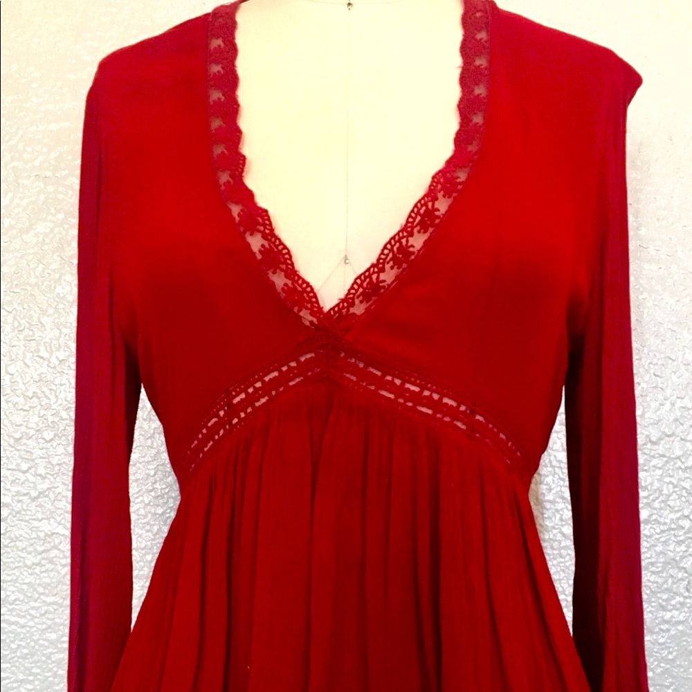 Forever21 Red Blouse